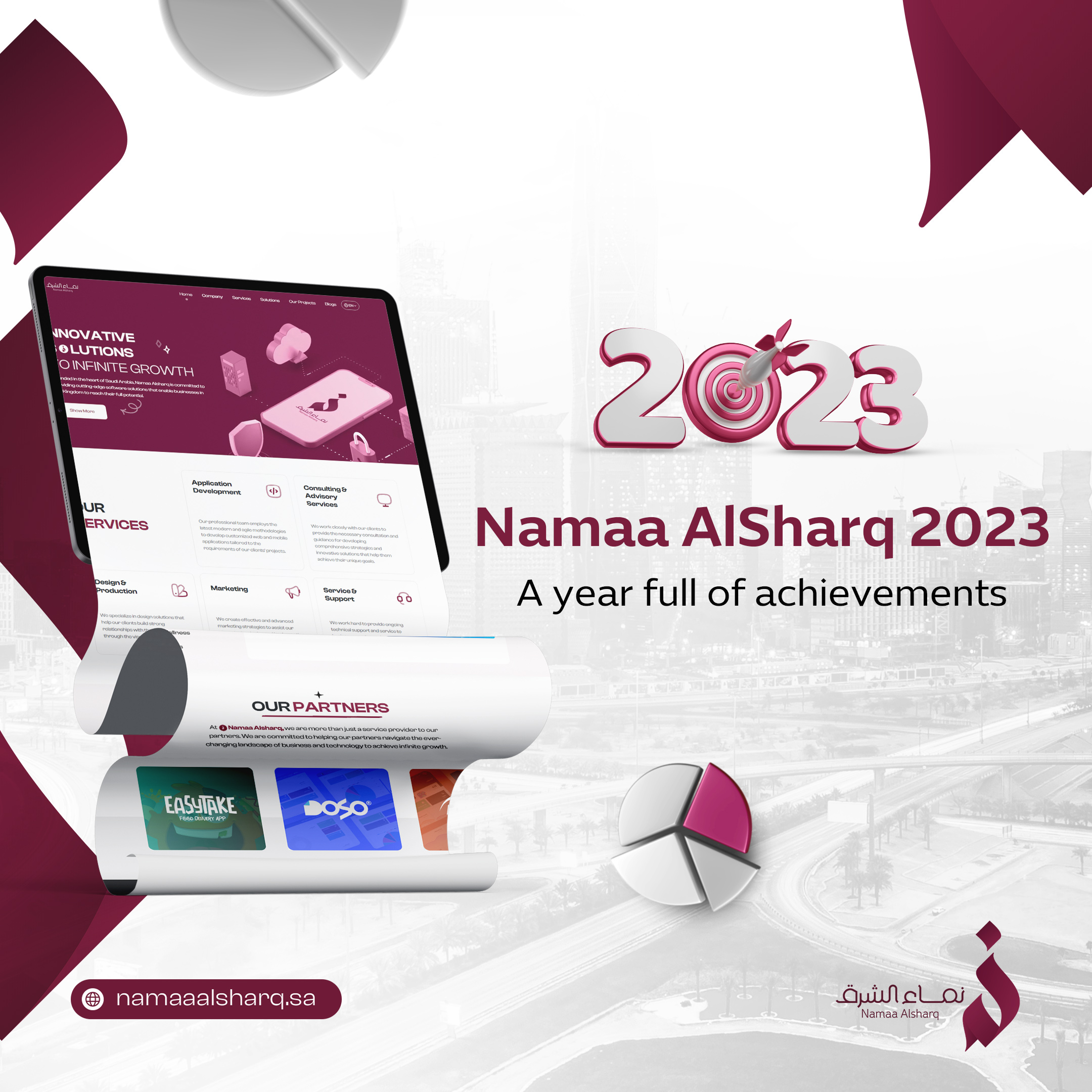 Namaa Al Sharq 2023 Achievements